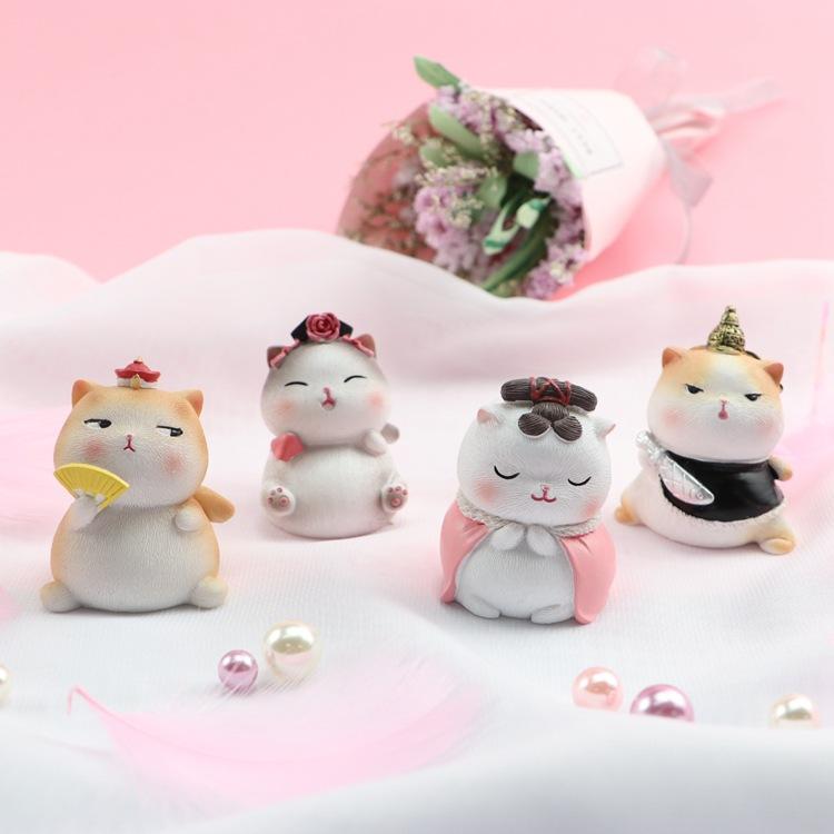 ・カテゴリ: キャラクターグッズ・主な素材: 樹脂、プラスチック・デザイン: 宮廷猫（皇上、皇后、将军、娘娘）・サイズ: 商品画像参照・スタイル: キャラクター