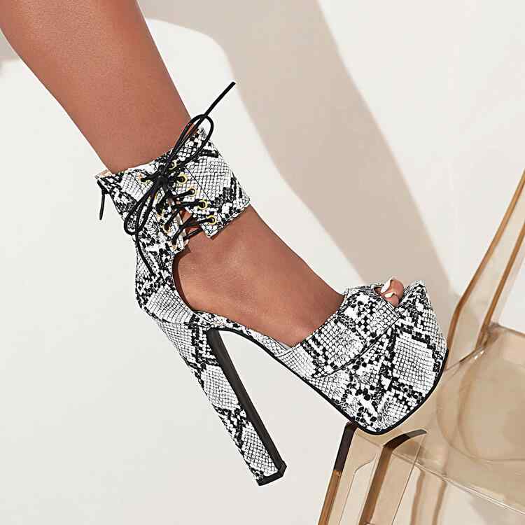 ストラップサンダル レディース 超ハイヒール 厚底 プラットフォーム オープントゥ アンクルストラップ..