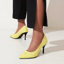 パンプス レディース ポインテッドトゥ 浅口 ピンヒール スエード調 高ヒール エレガント ドレスシューズ 結婚式 パーティー お呼ばれ フォーマル オフィス ...