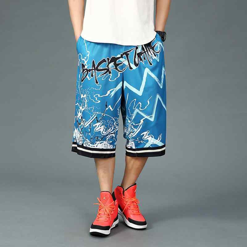 ショートパンツ メンズ 夏 薄手 花柄 スポーツ バスケットボール ビーチ リゾート 水陸両用 大きいサイズ ゆったり ルーズフィット ハーフ丈 通気性 吸湿速乾 接触冷感 軽量 ポリエステル 綿混 ブラック ブルー