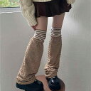 レッグウォーマー レディース 個性派デザイン フリンジ プリーツ レースアップ 薄手 通気性 アクリル ミドル丈 細見え サブカル系 ストリート ルーズソックス(x2)