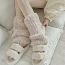 レッグウォーマー レディース 秋冬 もこもこ ファー 厚手 防寒 保温 アクリル 白 ホワイト ルーズソックス風 ロング丈 あったか 冷え対策 普段使い 学生 制服 カジュアル