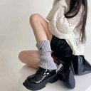 レッグウォーマー レディース ウール ニット クシュクシュ ルーズ ソックス ブーツカバー 刺繍 無地 折り返し 細見え ゆったり 秋冬 防寒 トレンド ファッション カジュアル