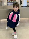 ジャケット 女の子 キッズ 裏起毛 厚手 ウィンドブレーカー マウンテンパーカー 3WAY 着脱可能ライナー フード付き ミドル丈 撥水 防風 通園 通学 カジ...