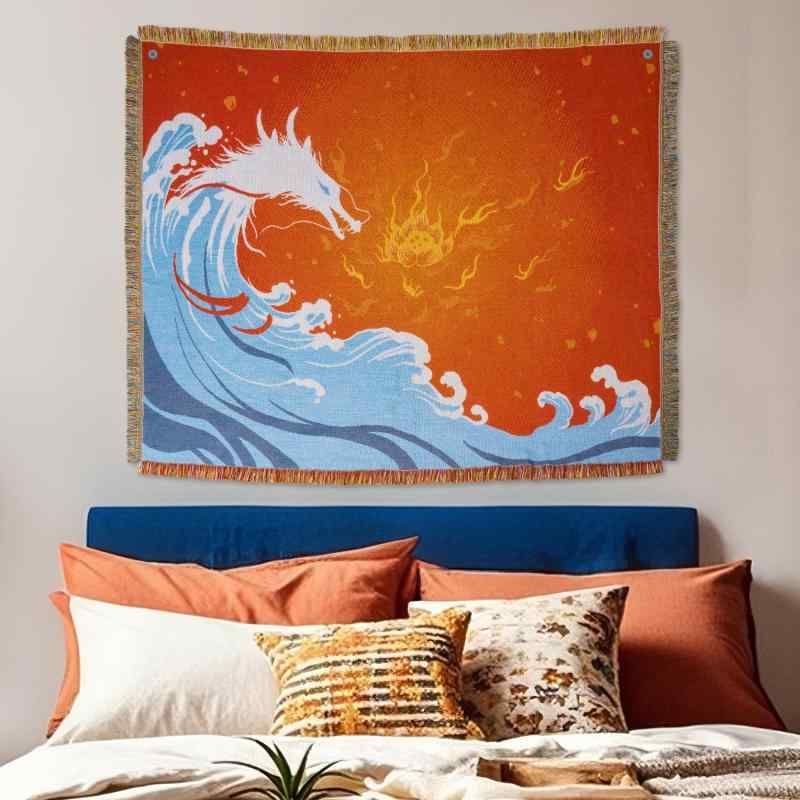 タペストリー ナタ魔童降世 アニメ キャラクター 壁掛け ソファカバー スローケット ブランケット ひざ..