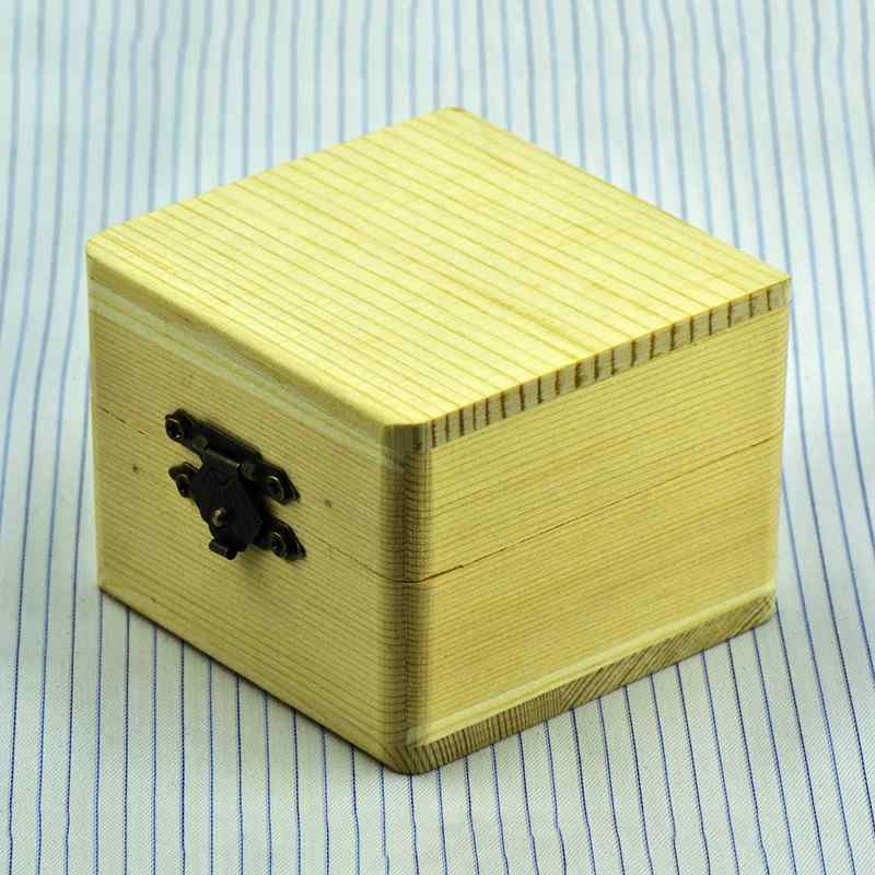 ギフトボックス 無垢材 高級感 パイン材 木製 カフスボタン カフリンクス ネクタイピン タイバー アク..