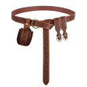 コスチューム レディース ルネサンス 衣装 セット コルセット ビスチェ ベルト ウエストポーチ 小物入れ ポーションボトル スカート 中世風 ゴシック ヴィン...