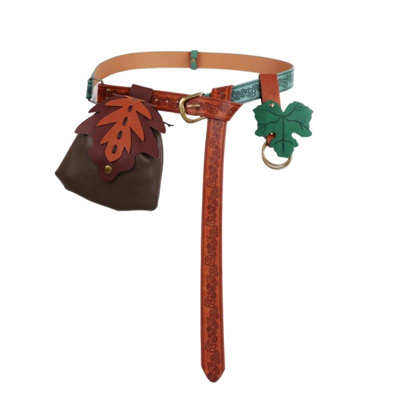 コスチュームアクセサリー 中世風 騎士 ルネサンス ファンタジー レザーベルト 腕当て 魔法のポーチ 仮装 ハロウィン イベント 舞台 演劇 コスプレ 小物 セ...