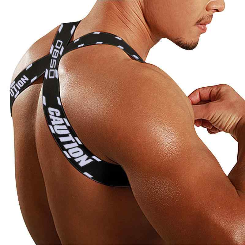 ボディハーネス メンズ 男性用 スポーツ フィットネス トレーニング 伸縮性 ストレッチ チェストハーネ..