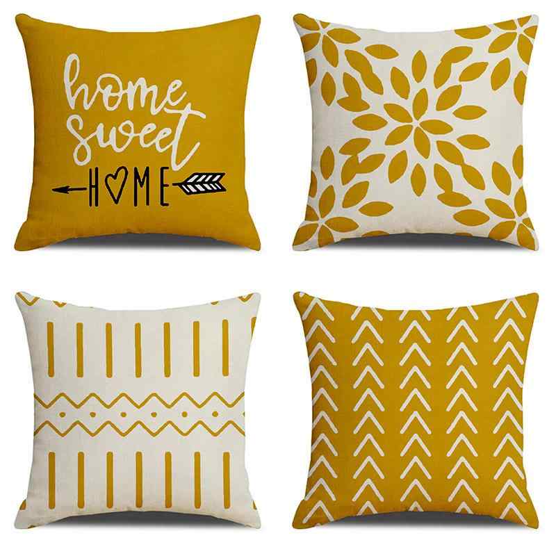 クッションカバー 抱き枕カバー 幾何学模様 アルファベット柄 グラフィック モダン シンプル 北欧風 カ..