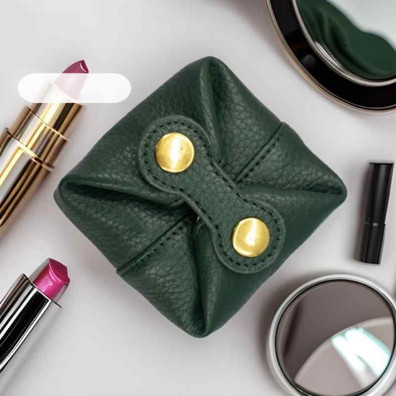 小銭入れ レディース かわいい 日韓風 ミニ コインケース 柔らかい ソフトPUレザー 豆型ポーチ イヤホン 鍵 口紅 カード 小物収納 普段使い