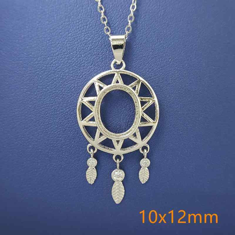 アクセサリーパーツ ペンダントトップ 台座 レトロ 民族風 ボヘミアン風 合金製 ハンドメイド フリンジ 羽根 太陽 星 幾何学模様 トーテム マルチサイズ オリジナルデザイン 春夏(x2)