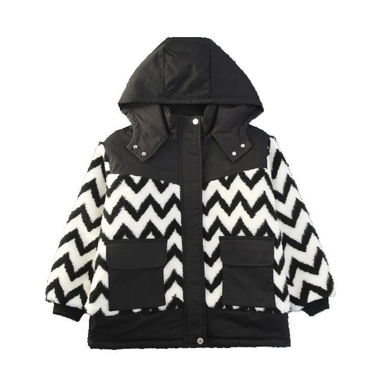 アウター キッズ 男の子 子供服 ジュニア ボアコート 厚手 裏起毛 フード付き 長袖 秋冬 暖かい あった..