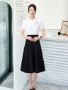 制服 レディース 春夏 高級感 医療美容 エステ スパ ネイル 皮膚管理士 美容師 ユニフォーム ワークウェア セットアップ スカート ポリエステル