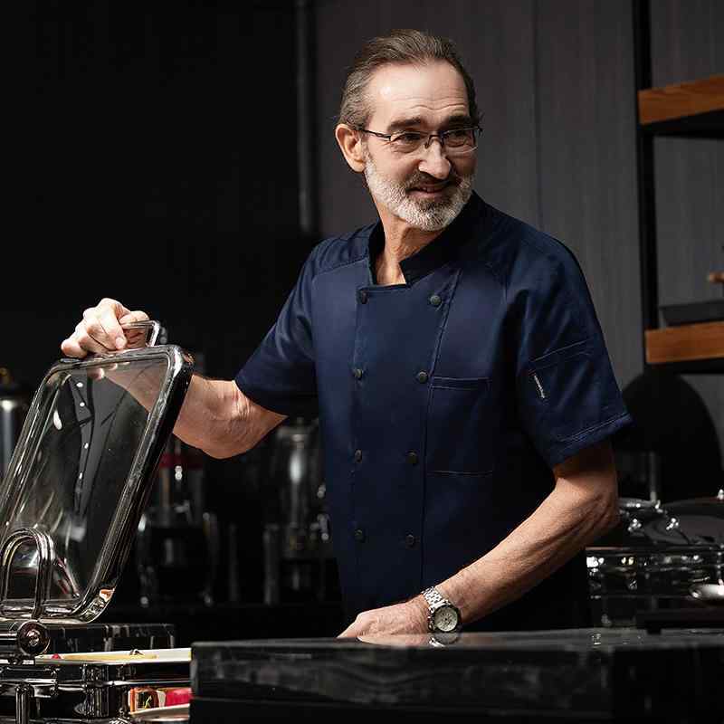 コックコート レディース 女性用 シェフジャケット 半袖 通気メッシュ 吸湿速乾 ホテル レストラン 飲食店 厨房 キッチン 調理服 ワークウェア 綿混 コット...