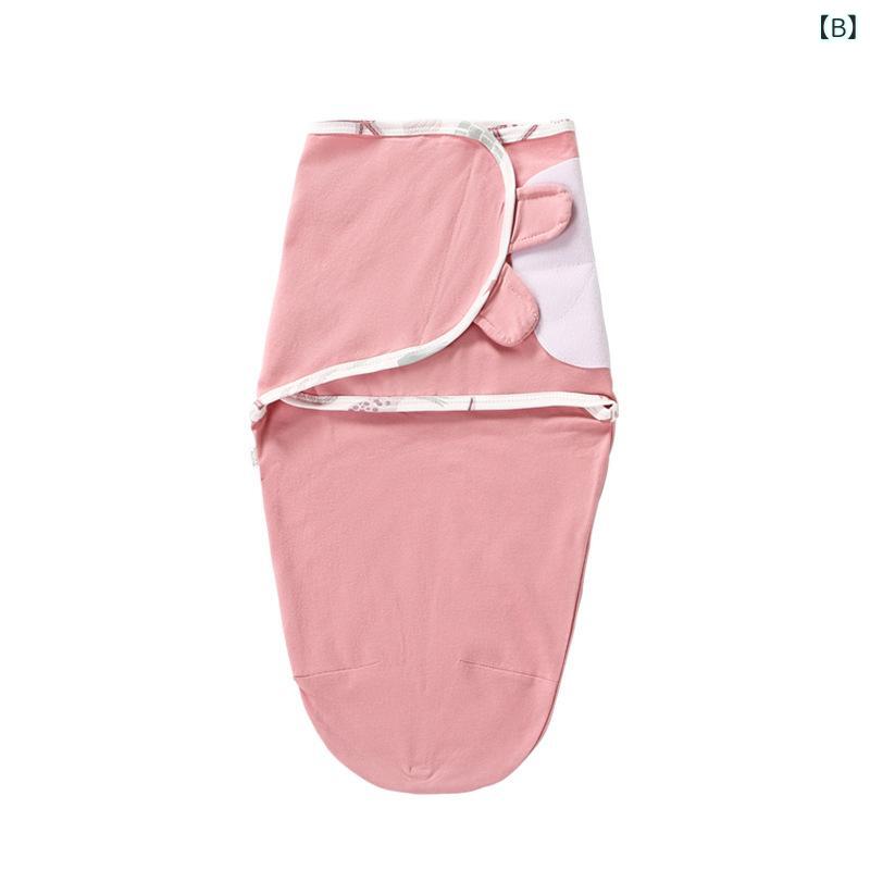 スワドル ベビー 新生児 乳幼児 モロー反射対策 夜泣き対策 安眠 ぐっすり睡眠 くるみ型 繭型 包み込み 綿 コットン 天然素材 薄手 オールシーズン おくるみ スリーパー 3