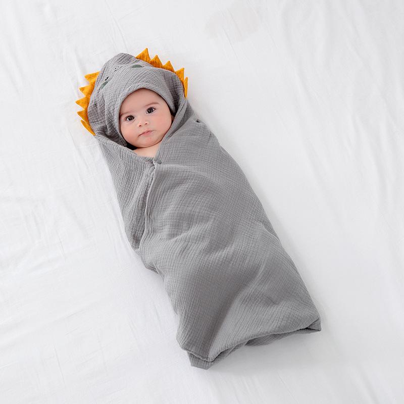 ベビーバスタオル 新生児 赤ちゃん 子供 キッズ ガーゼ コットン100% ふわふわ 超柔らか 吸水性抜群 お..