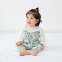 ロンパース ベビー 新生児 男女兼用 春夏 長袖 綿100% 通気性 薄手 シンプル 花柄 前開き スナップボタン 冷房対策 カバーオール 安全基準A(x2)