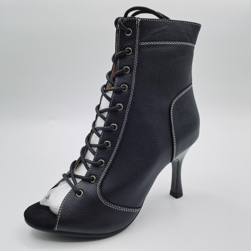 サンダル ダンス用 大きいサイズ ジャズダンス向け ハイヒール オープントゥ ワンストラップ レースア..