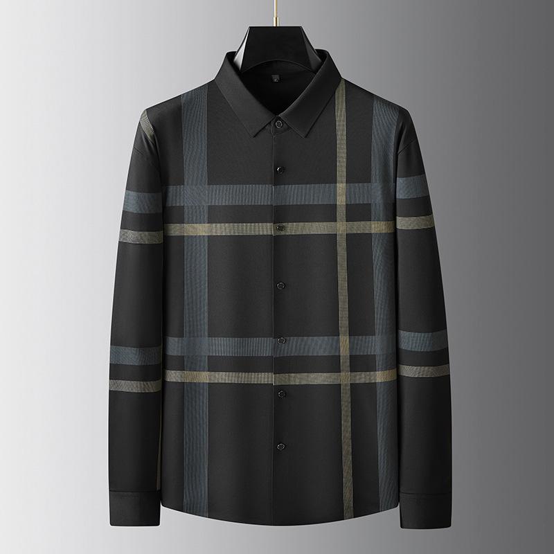 シャツ メンズ 男性用 大きいサイズ ゆったり ビッグシルエット カジュアル トレンド 高級感 シームレ..