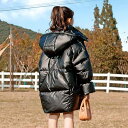 キッズ ダウンジャケット 女の子 ホワイトダックダウン 取り外し可能フード付き ミドル丈 厚手 ふっくら 暖かい 防寒 ゆったり 韓国風 秋冬 アウター