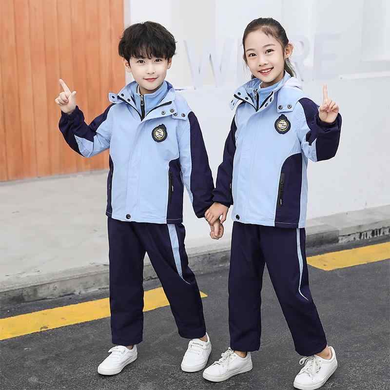 マウンテンパーカー キッズ 子供用 スリーインワン 3点セット 秋冬 防寒 防風 撥水 小学生 幼稚園 通学..