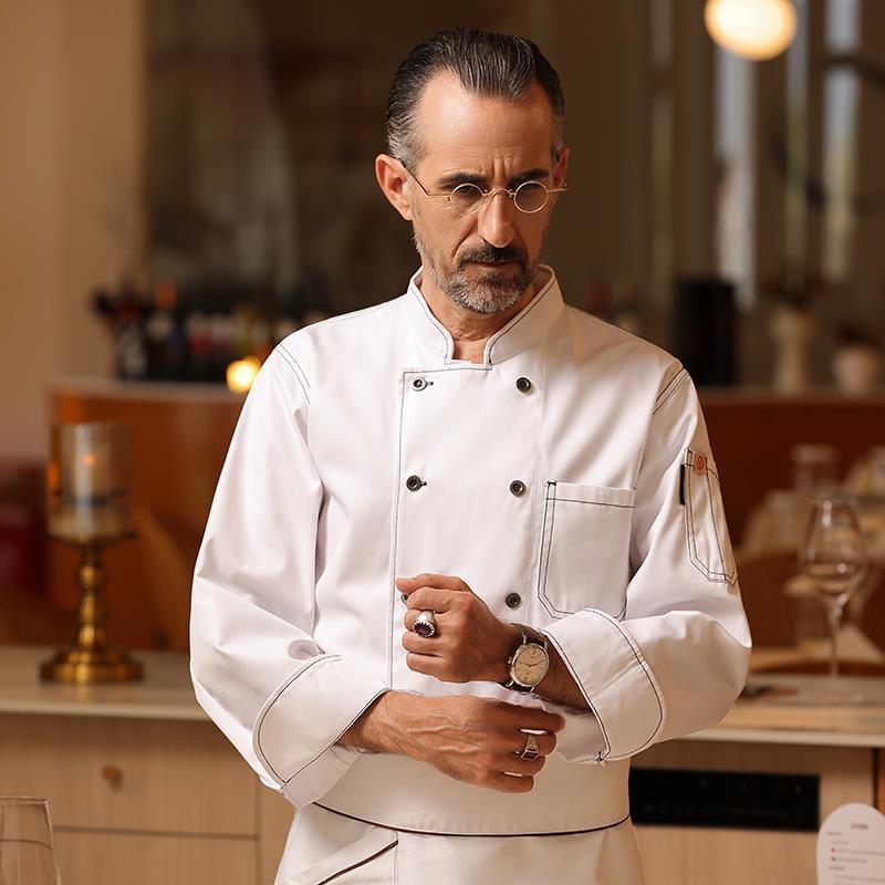 コックコート 男女兼用 男性用 半袖 女性用 長袖 厨房服 調理服 飲食店 レストラン ホテル ベーカリー 製菓 作業服 ワークウェア 秋冬 吸湿速乾 綿混 コ...