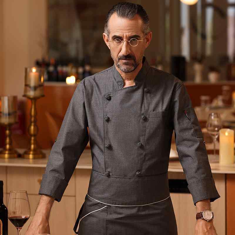 コックコート 男女兼用 半袖 長袖 ホテル 飲食店 厨房 キッチン 食堂 食品工場 惣菜 製造 作業着 ユニフォーム シェフ服 調理服 吸湿速乾 綿混 ポリエス...