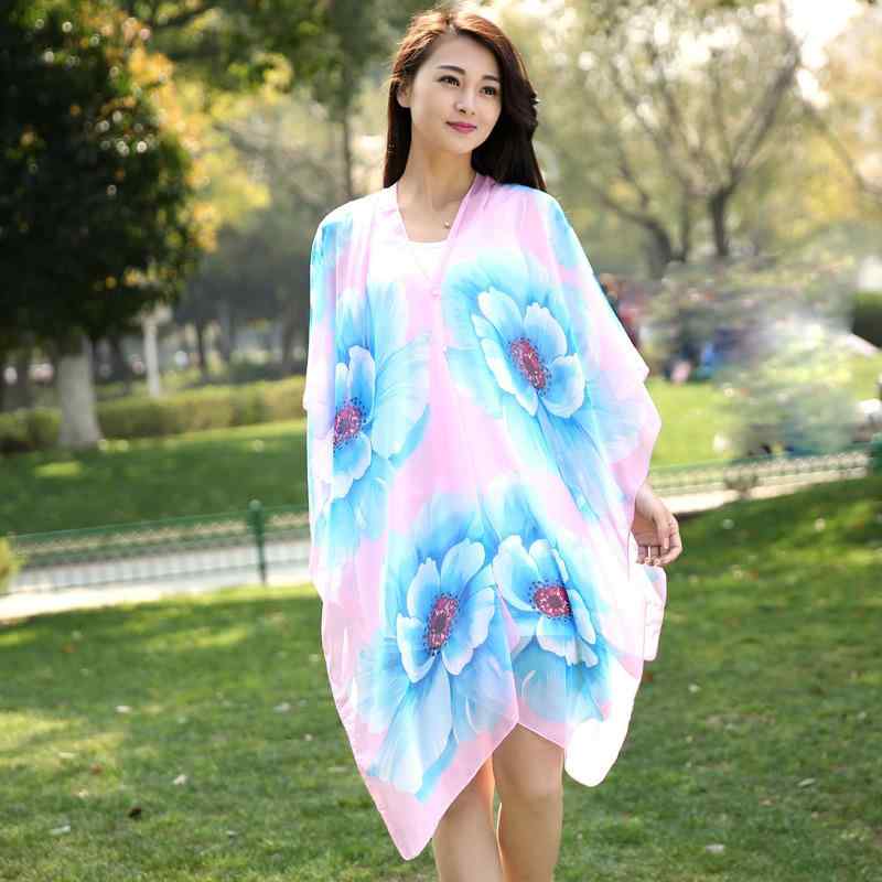 ショール UVカット 紫外線対策 薄手 軽量 冷房対策 多機能 マルチウェイ 羽織り 海 ビーチ リゾート 旅行 ドライブ サイクリング 普段使い スカーフ ストール 春夏