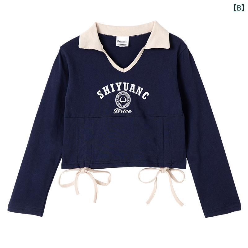 ダンスウェア キッズ 女の子 ジャズダンス ヒップホップ ストリートダンス おしゃれ トレンド コットン クロップド丈 トップス ゆったり ルーズ セットアップ 発表会 衣装 パフォーマンス ウェア 春秋 3