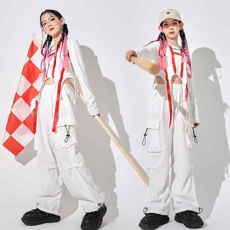 ダンス衣装 キッズ 男の子 女の子 ストリートダンス ヒップホップ ジャズダンス 発表会 ステージ衣装 ..