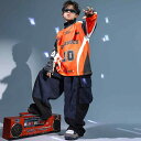 ダンスウェア キッズ 男の子 女の子 ストリート ヒップホップ 衣装 セットアップ 上下セット おしゃれ かっこいい クール トレンド 春秋 綿素材