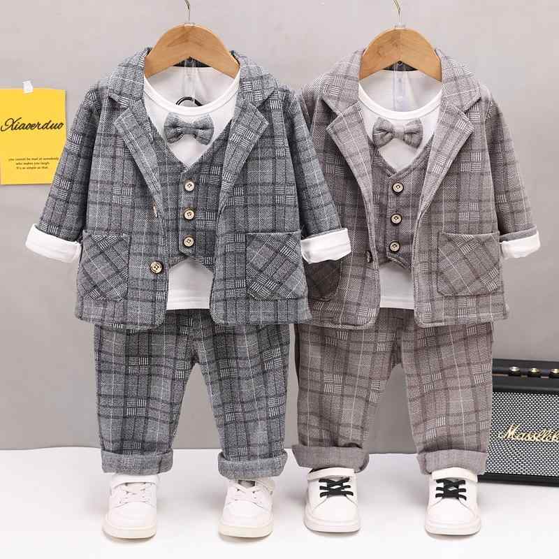 スーツ 男の子 ベビー キッズ 春秋 フォーマル ブリティッシュスタイル かっこいい おしゃれ スリーピ..