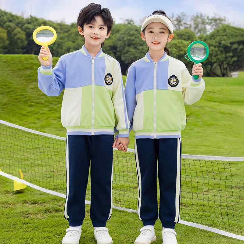 ジャージ キッズ 男女兼用 小学生 中学生 園児 春秋 スポーツウェア ベースボールウェア風 ジップアッ..