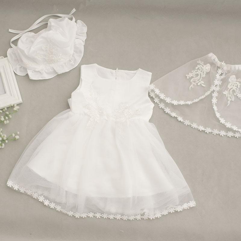 ・カテゴリ: キッズドレス・対象年齢: 0〜2歳・性別: 女の子・生地加工: 酵素洗い・デザイン: 田園風、プリンセス、メッシュ、トレンド、キャンディ、欧米風・スタイル: 欧米風・生地種類: 綿混紡・主な素材: ポリエステル65%・裏地: ポリエステル35%・ドレスタイプ: イブニングドレス・カラー: ホワイト・サイズ展開: 3M (0-3ヶ月), 6M (3-6ヶ月), 18M (12-18ヶ月), 24M (18-24ヶ月)