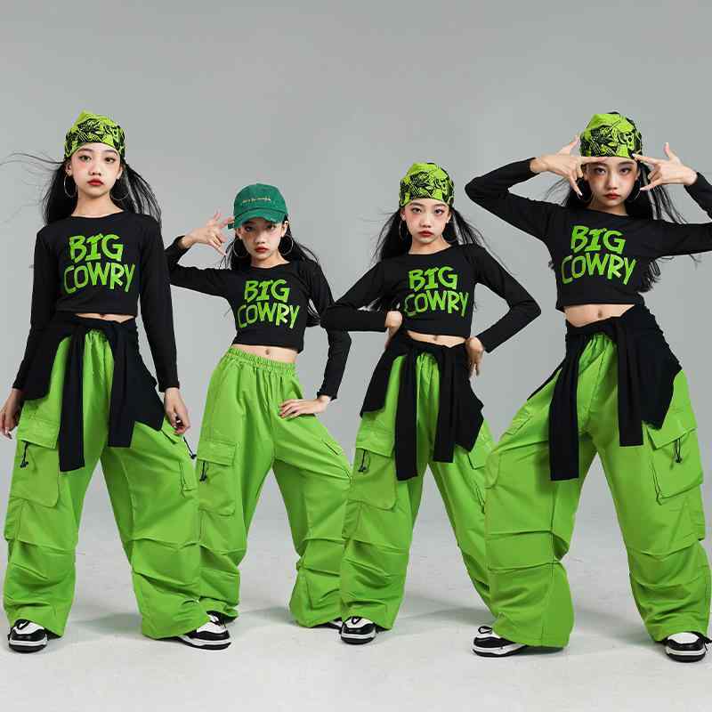 ダンスウェア 女の子 女児 キッズ ジュニア ジャズダンス ストリートダンス ヒップホップ へそ出し ク..