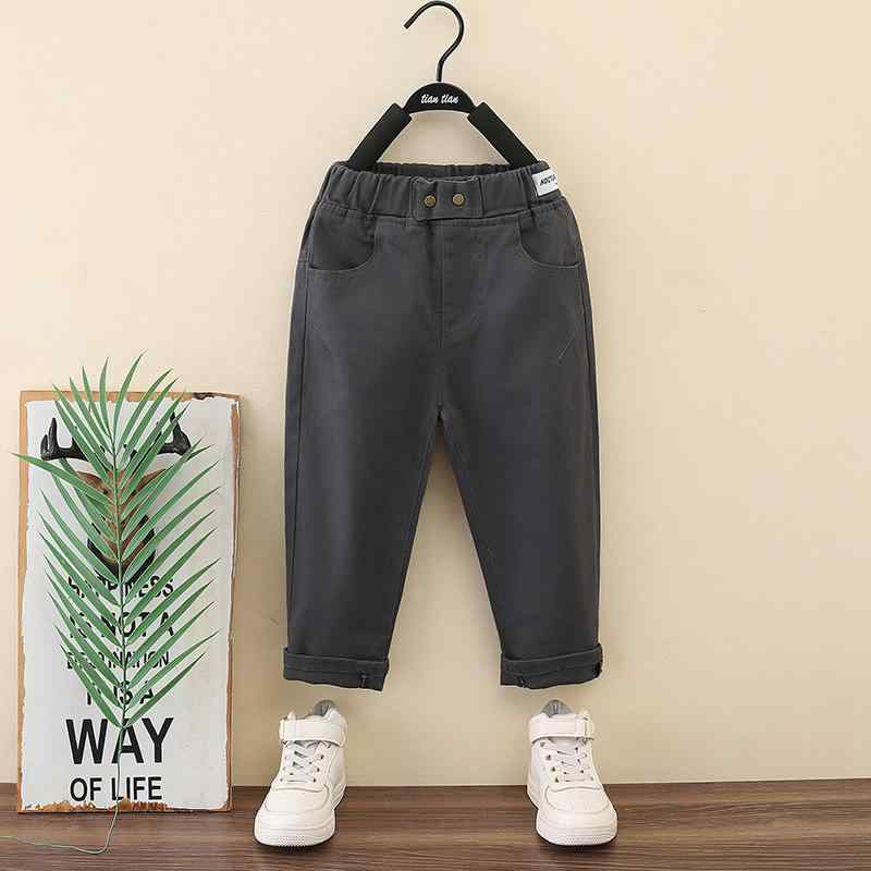 パンツ キッズ 男の子 秋 カジュアル 長ズボン ロングパンツ ウエストゴム 万能 着回し おしゃれ 無地 ..