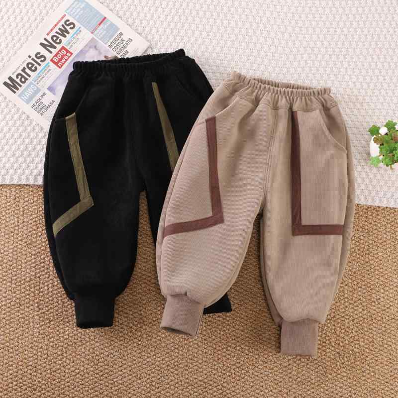 パンツ キッズ 男の子 ベビー 裏起毛 保温性 ジョガーパンツ 裾絞り ロング丈 長ズボン カジュアル ス..
