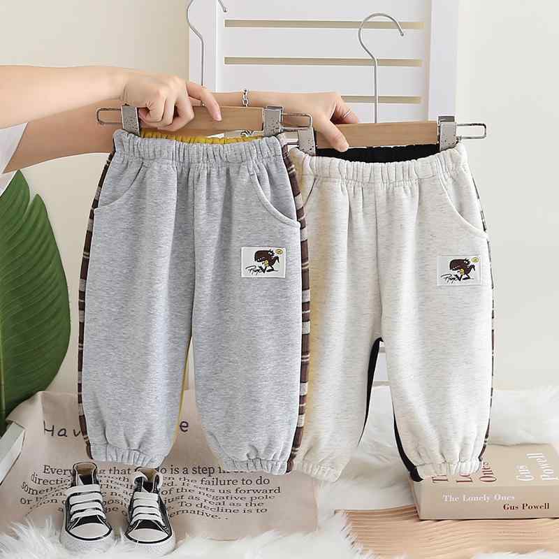 長ズボン 男の子 子供 ベビー かわいい 秋冬 カジュアルパンツ 裏起毛 暖かい 防寒 ソフト チェック柄 ..