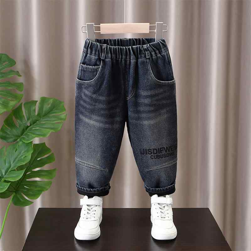 デニムパンツ 男の子 キッズ 子供 裏起毛 厚手 冬 あったか ボトムス ロングパンツ ジーンズ コットン ..