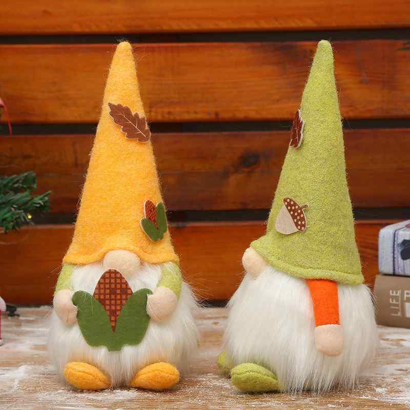 クリスマスオーナメント 光る ノーム ぬいぐるみ ドール 置物 かわいい 布製 LEDライト 北欧風 ウィンターデコレーション ギフト 冬インテリア