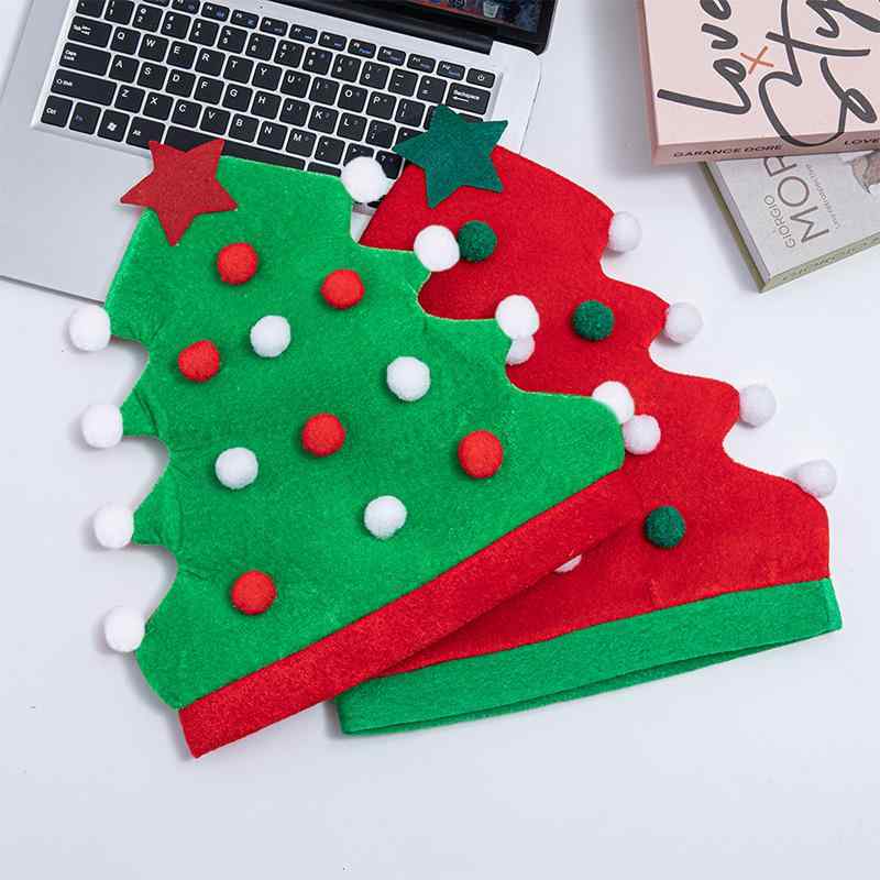 帽子 クリスマスツリー エルフハット パーティー イベント 宴会 コスプレ 仮装 かわいい ユニーク おも..