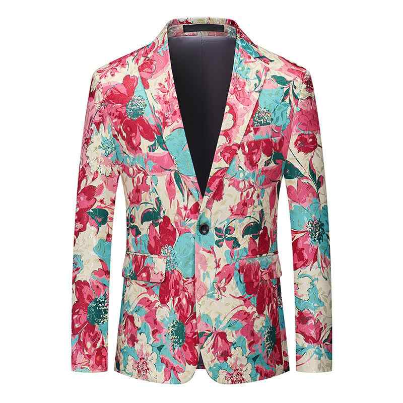 テーラードジャケット メンズ スリムフィット カジュアル おしゃれ 柄物 シングルボタン ノッチドラペル 綿混 麻 ウォッシャブル 秋冬 普段使い 長袖 センターベント