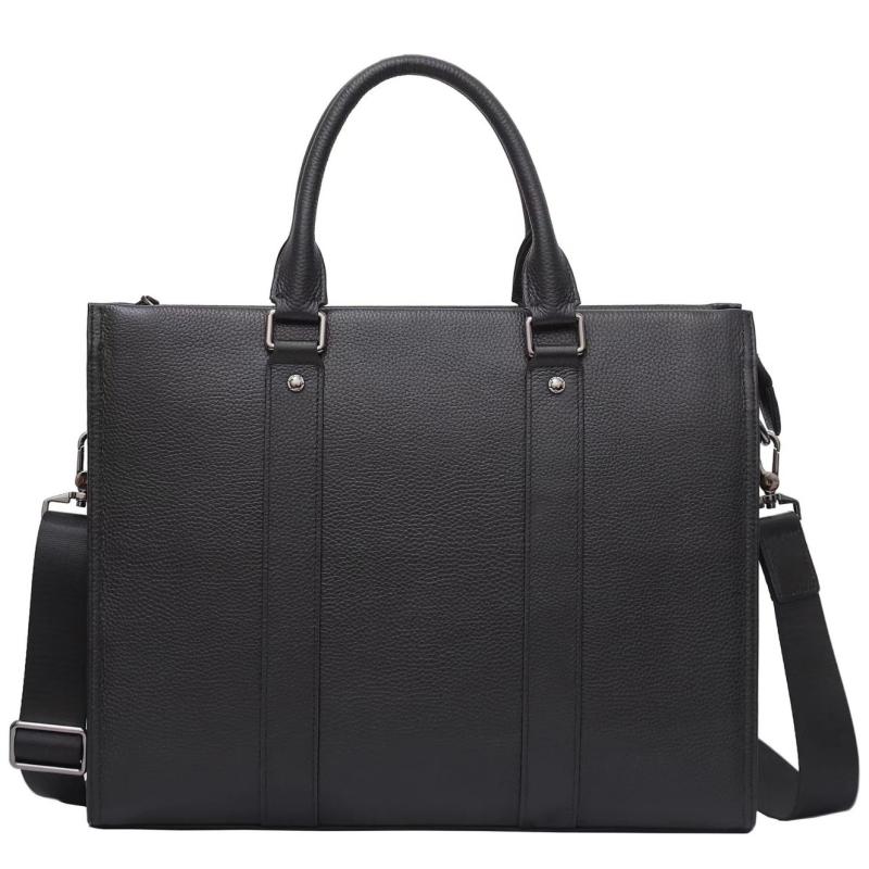 ビジネスバッグ メンズ 男性用 本革 牛革 ブリーフケース 書類鞄 PC パソコン対応 手提げ ショルダーバ..
