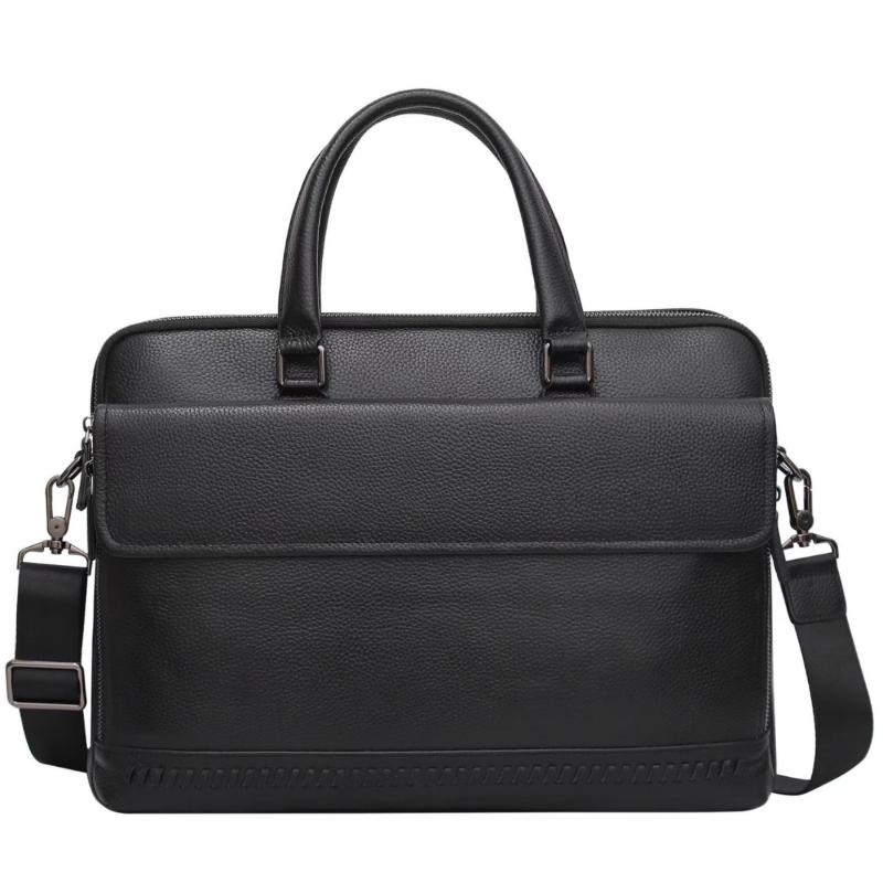 ブリーフケース メンズ 男性用 本革 牛革 トップグレインレザー ビジネス 手提げ 斜め掛け 大容量 多収..