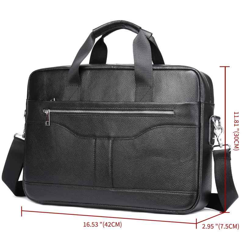 ビジネスバッグ メンズ 男性用 本革 トップグレインレザー 牛革 ブリーフケース 通勤 出張 軽量 高級感 防水 耐久性 PC収納 手提げ 鞄 ブラック コーヒー