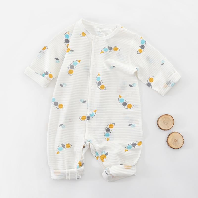 ・カテゴリ: ロンパース, カバーオール・スタイル: 韓国風・主な素材: 綿46%・生地厚: 薄手・開閉方式: シングルボタン・袖丈: 長袖・性別: 男女兼用・対象年齢: 新生児 (0〜1歳、80cm以下)・対応身長: 66cm, 73cm, 80cm, 90cm・カラー展開: レインボータートル, バウンシングピー