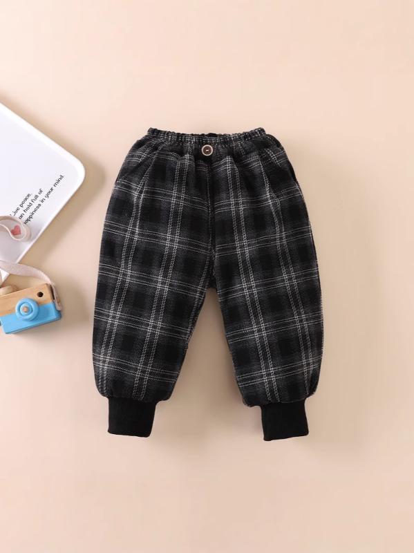 パンツ ベビー キッズ 男の子 女の子 裏起毛 フリース裏地付き 秋冬 コットン ロング丈 暖かい 保温性 ..