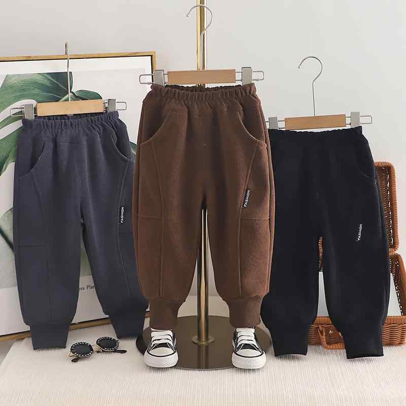 パンツ 男の子 ベビー キッズ 裏起毛 厚手 あったか 防寒 綿 コットン 柔らかい 無地 ストライプ ロゴ ..