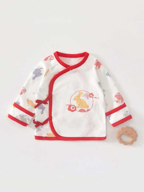 ベビー服 新生児 肌着 前開き 合わせ 綿100% A類 柔らか肌触り 丸首 通年 出産準備 普段使い 吸水性 肌..